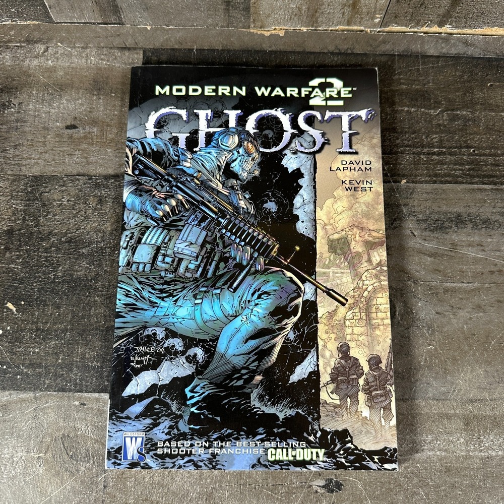 Call of Duty Modern Warfare 2 Ghost Comic Wildstorm 2010 Lapham West
